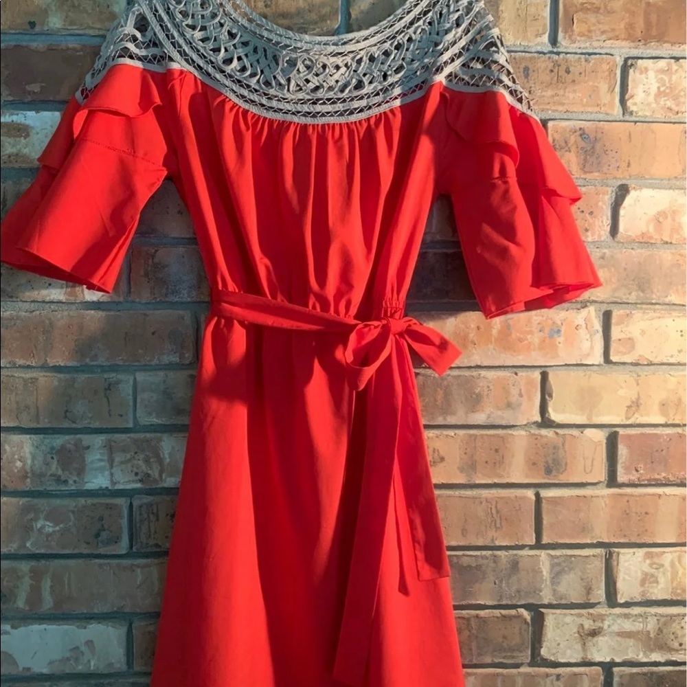 Small dress red size small Esley